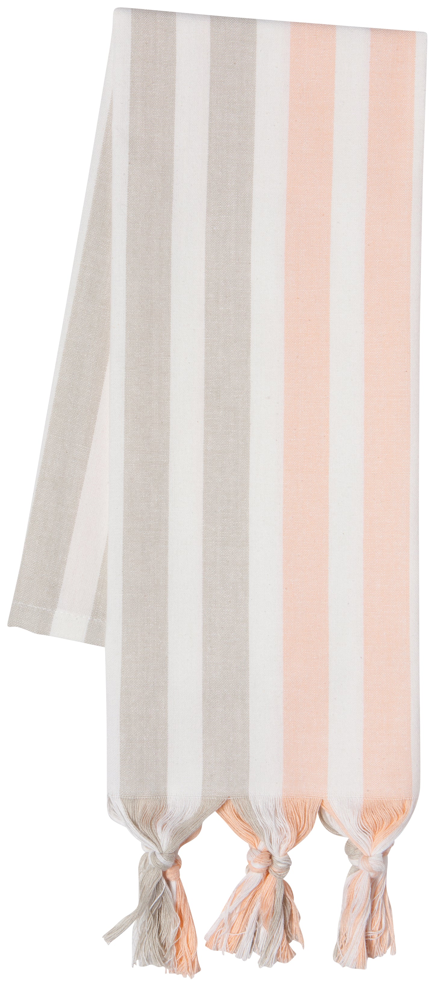 Caban Stripe Dove Gray / Nectar Tea Towel