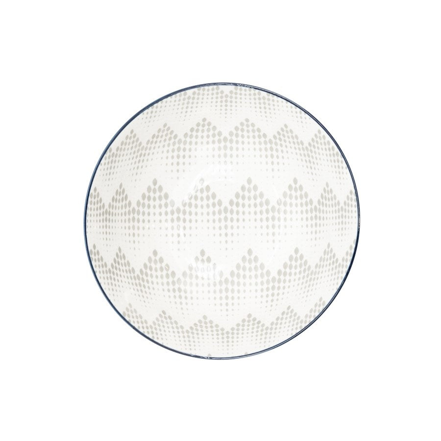 Kiri 6" Medium Bowl Graphic Dots