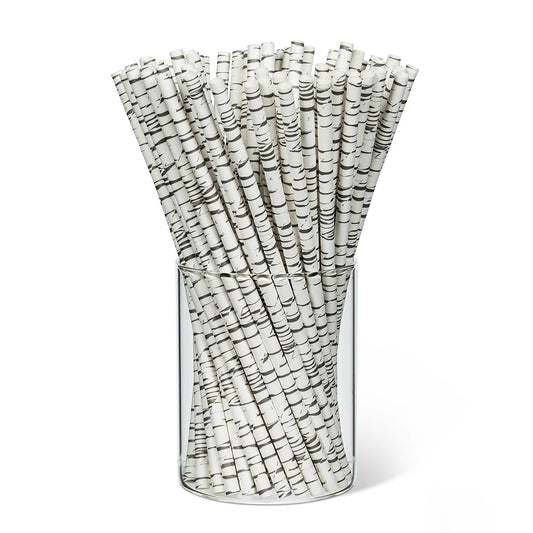 Birch Print Straws