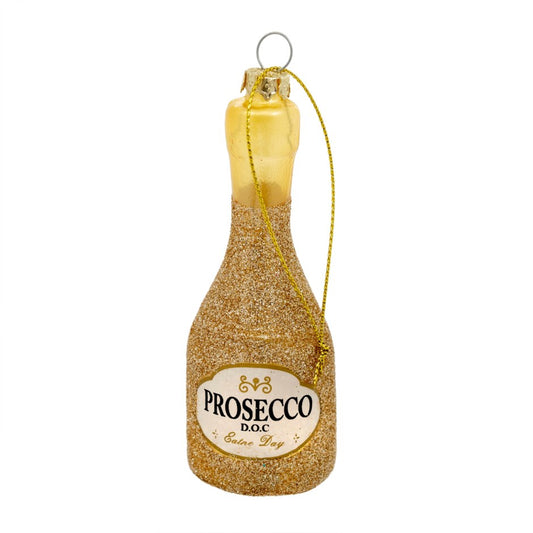 Prosecco Party Ornament Gold