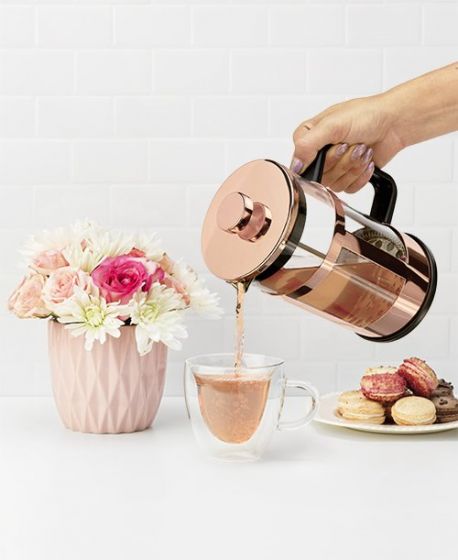 Piper Rose Gold Press Pot