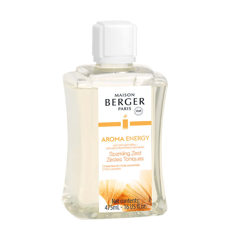 Aroma Energy Mist Diffuser Fragrance - Sparkling Zest - 475ml