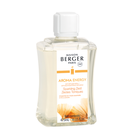 Aroma Energy Mist Diffuser Fragrance - Sparkling Zest - 475ml