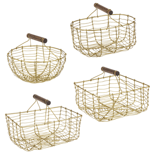 Gold Mini Basket