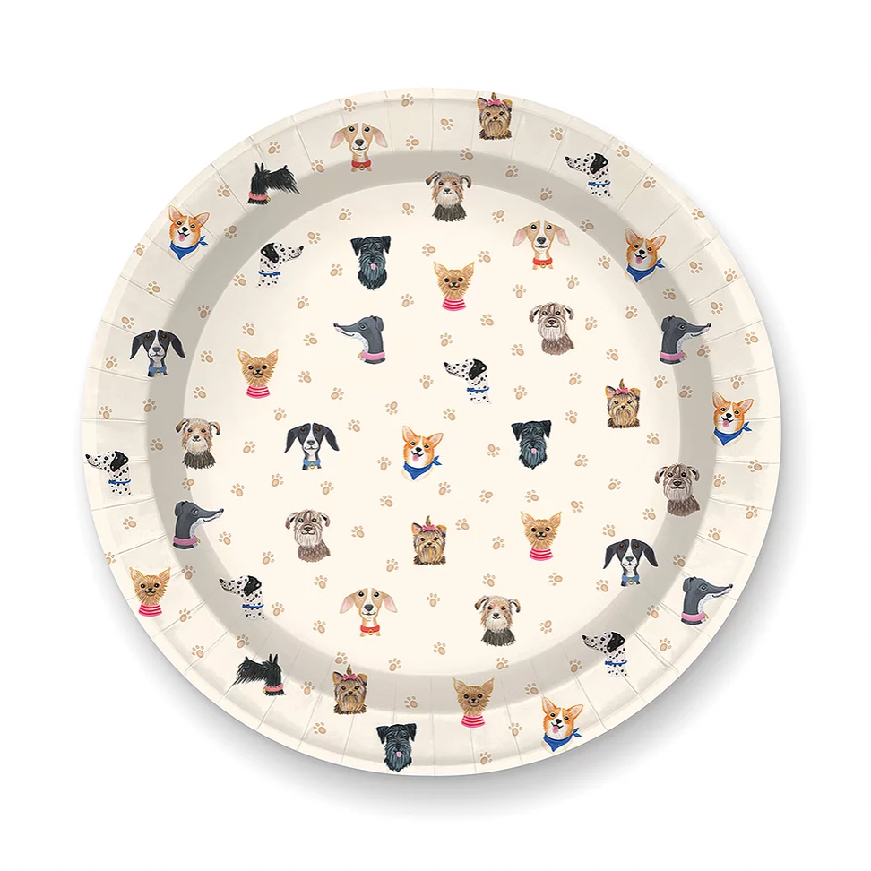 Paper Plates Doggone Cute