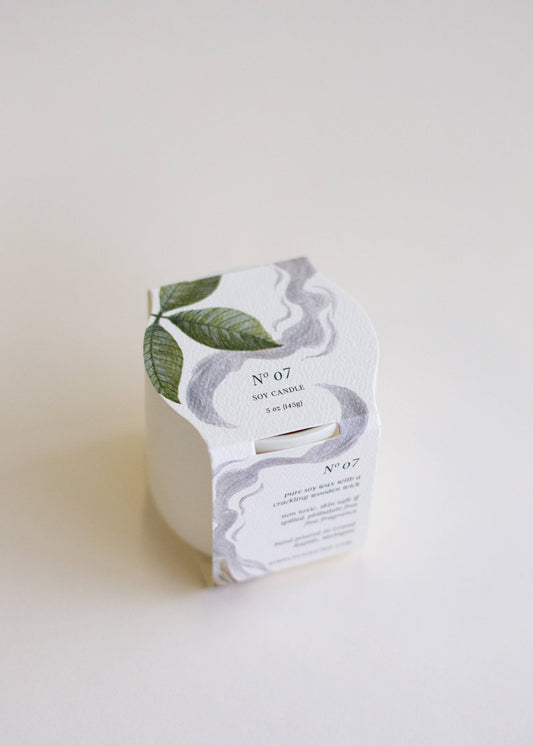 Ceramic Botanical Collection No. 07 Candle