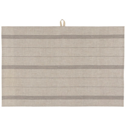 Maison Linen Stripe Shadow Tea Towel