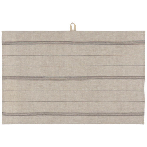 Maison Linen Stripe Shadow Tea Towel